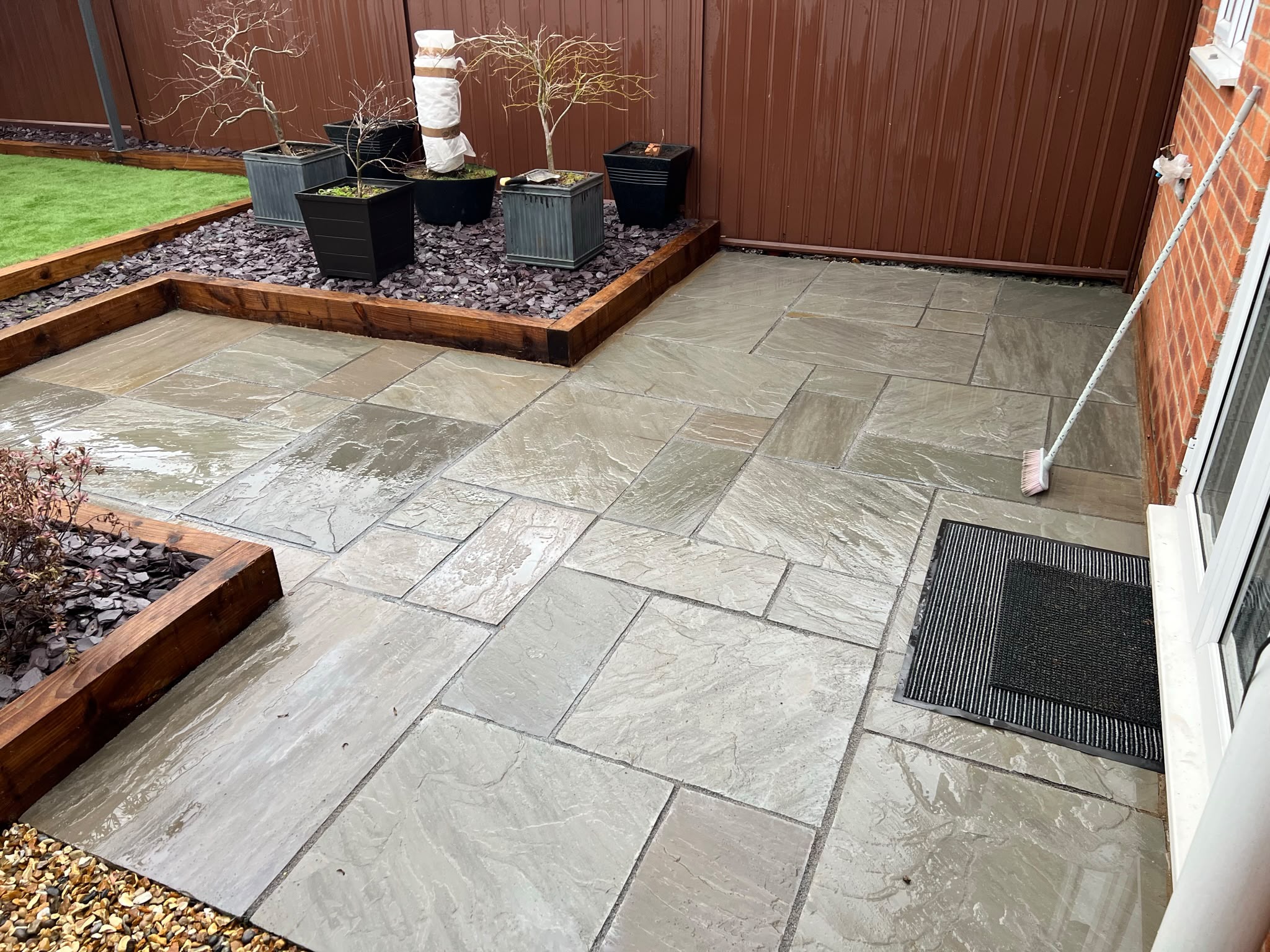 RT Landscaping completed project